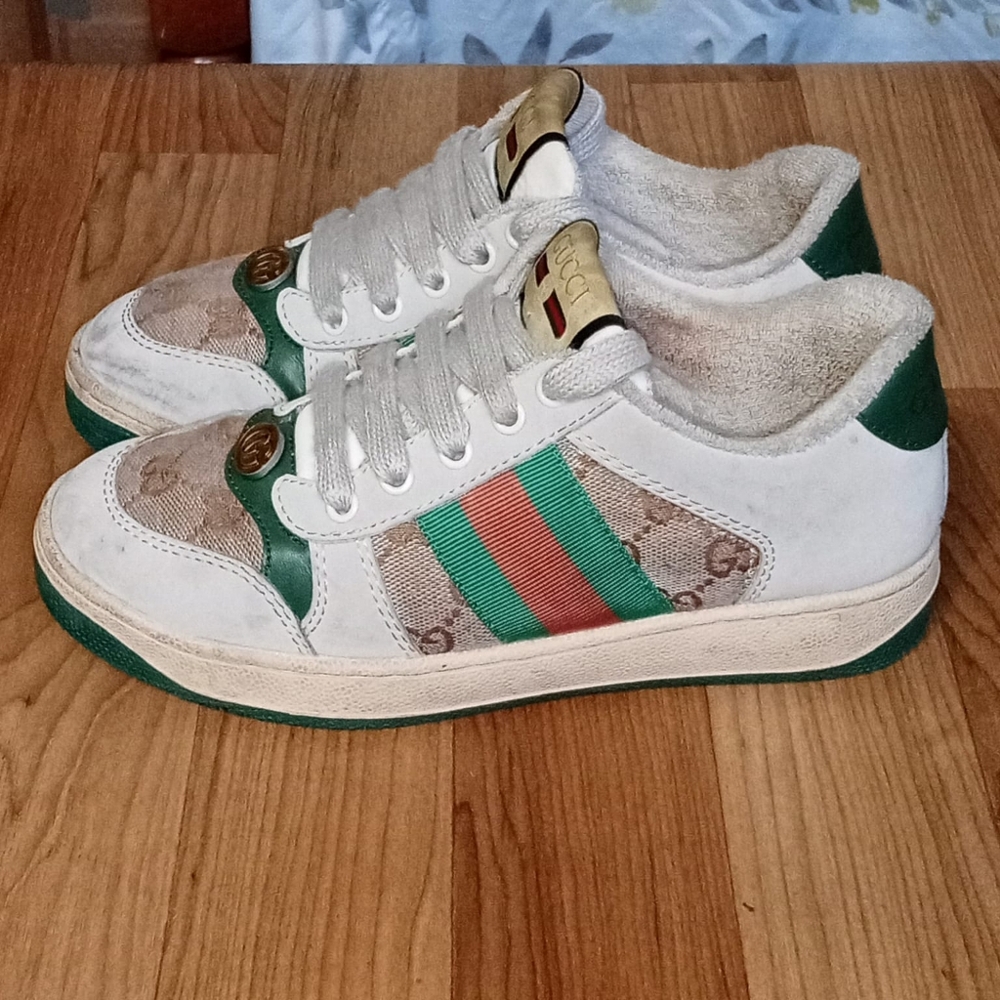 Gucci screener sneakers Womens Size 35 ( Size 4 USA)